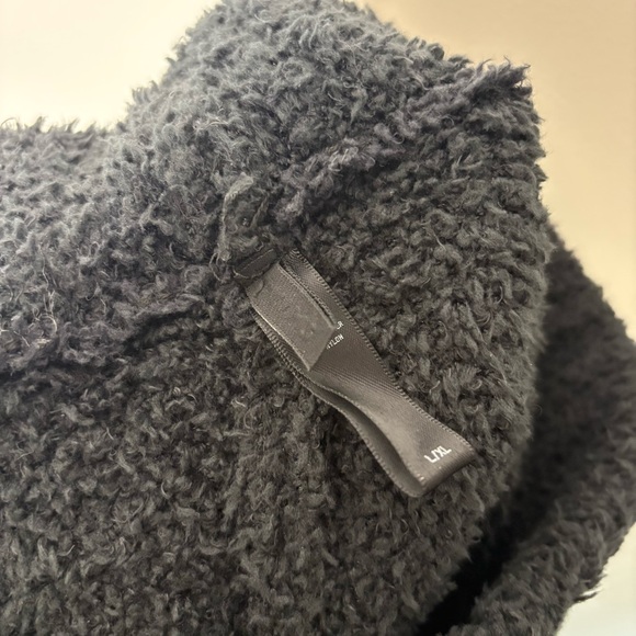 SKIMS Cozy Knit Pants Boucle Fuzzy Black - Picture 5 of 5